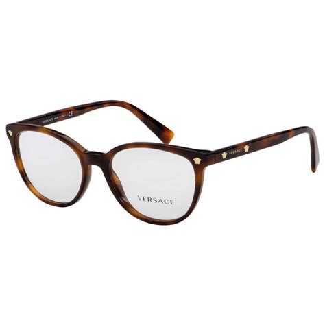 Versace VE3256 Women's Eyeglasses Havana 52 